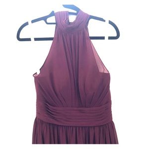 Azazie Iman Dress in Cabernet SZ A-2